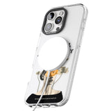 iPhone 16 Pro Max Social Anxiety Black Impact Phone Case + Magsafe