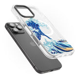 iPhone 16 Pro Max The Great Wave of Kanagawa Black Impact Phone Case