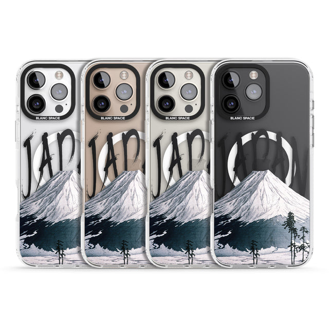 iPhone 16 Pro Max Mount Fuji Cutout Black Impact Phone Case