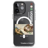 iPhone 16 Pro Max Creation of Adam - Michelangelo Black Impact Phone Case