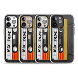 iPhone 16 Pro Max Retro Mix Tape Black Impact Phone Case