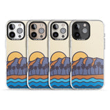 iPhone 16 Pro Max South Sunset Black Impact Phone Case