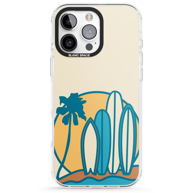 iPhone 16 Pro Max Beach Bound Black Impact Phone Case