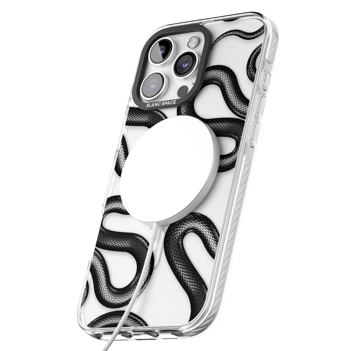 iPhone 16 Pro Max Black Kingsnake Black Impact Phone Case