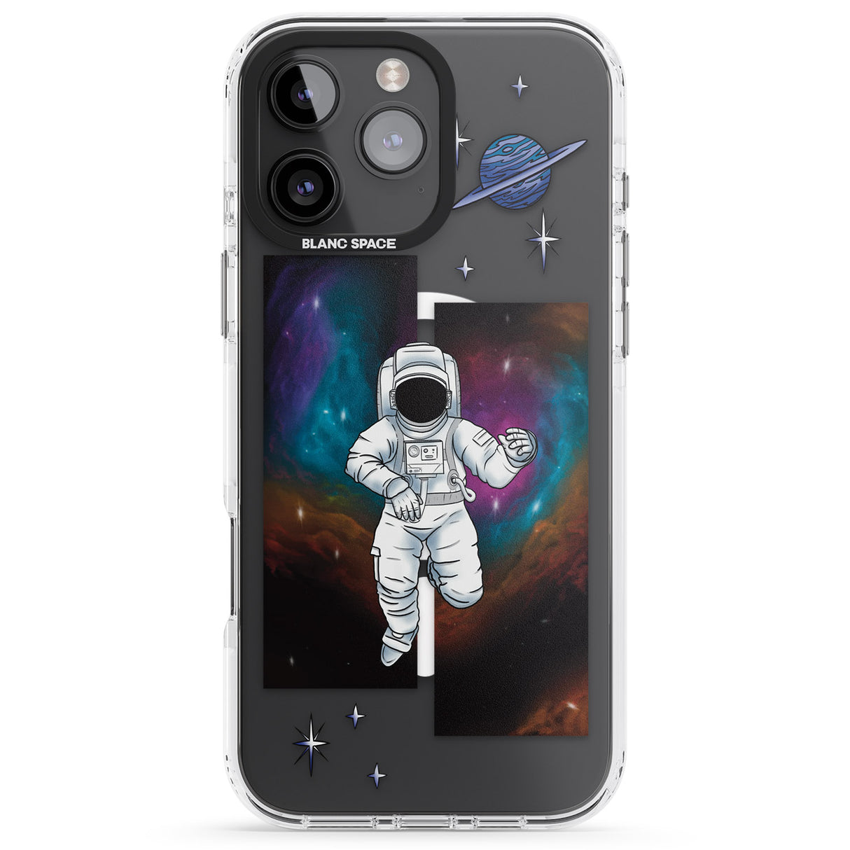 iPhone 16 Pro Max Escape The Nebula Black Impact Phone Case