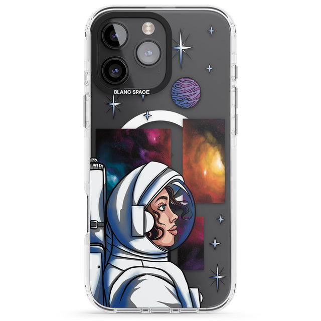 iPhone 16 Pro Max Cosmic Ambition Black Impact Phone Case