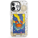 iPhone 16 Pro Max Celestial Zodiac - Cancer Black Impact Phone Case + Magsafe