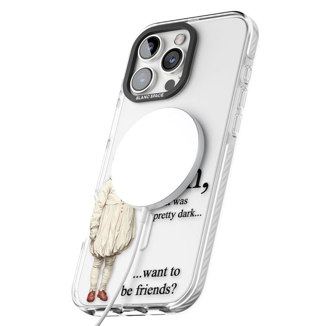 Want to be Friends? Impact Magsafe Phone Case for iPhone 16 Pro, iPhone 16 Pro Max