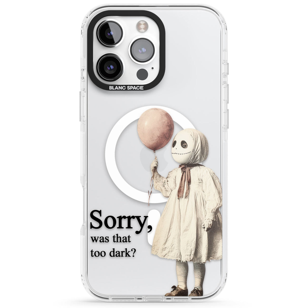 Sorry, Was That Too Dark? Impact Magsafe Phone Case for iPhone 16 Pro, iPhone 16 Pro Max