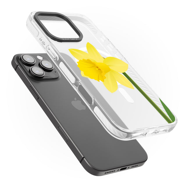 iPhone 16 Pro Max Daffodil Black Impact Phone Case