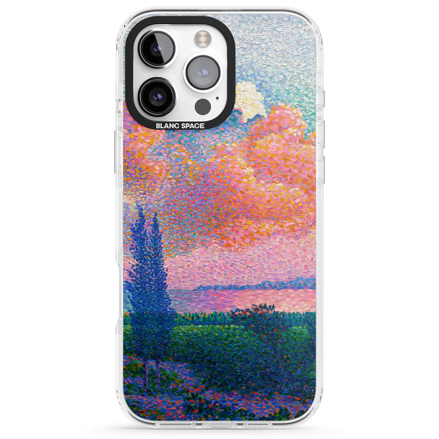 iPhone 16 Pro Max Spring's Garden Black Impact Phone Case