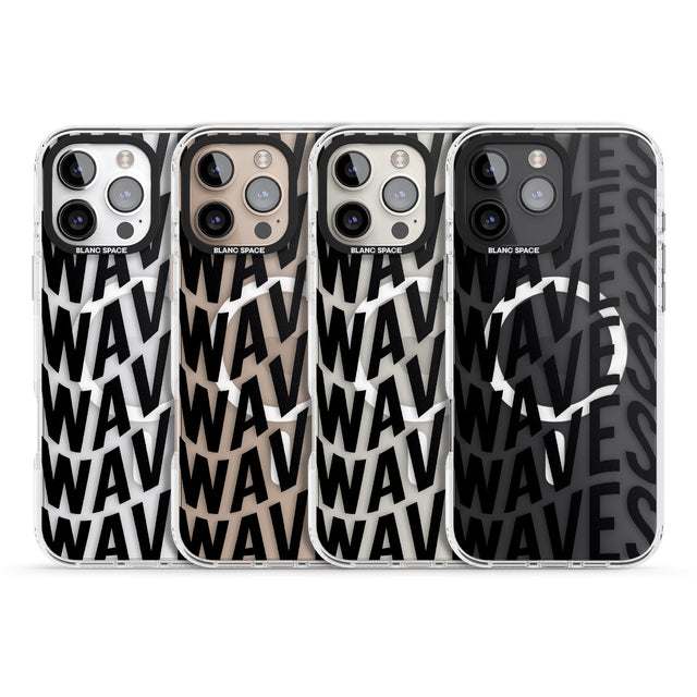 iPhone 16 Pro Max WAVES Clear Impact Phone Case + Magsafe