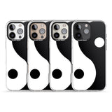 iPhone 16 Pro Max Large Yin Yang Black Impact Phone Case