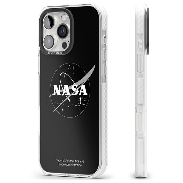 iPhone 16 Pro Max Dark NASA Meatball Black Impact Phone Case