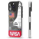 iPhone 16 Pro Max NASA Apollo 11 Black Impact Phone Case