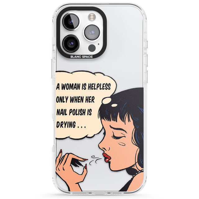 Drying Nails - Pop Art Impact Phone Case for iPhone 16 Pro, iPhone 16 Pro Max