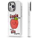 iPhone 16 An Apple a Day Clear Impact Phone Case