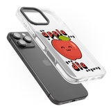 iPhone 16 An Apple a Day Clear Impact Phone Case