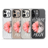 iPhone 16 Flower Moon Clear Impact Phone Case