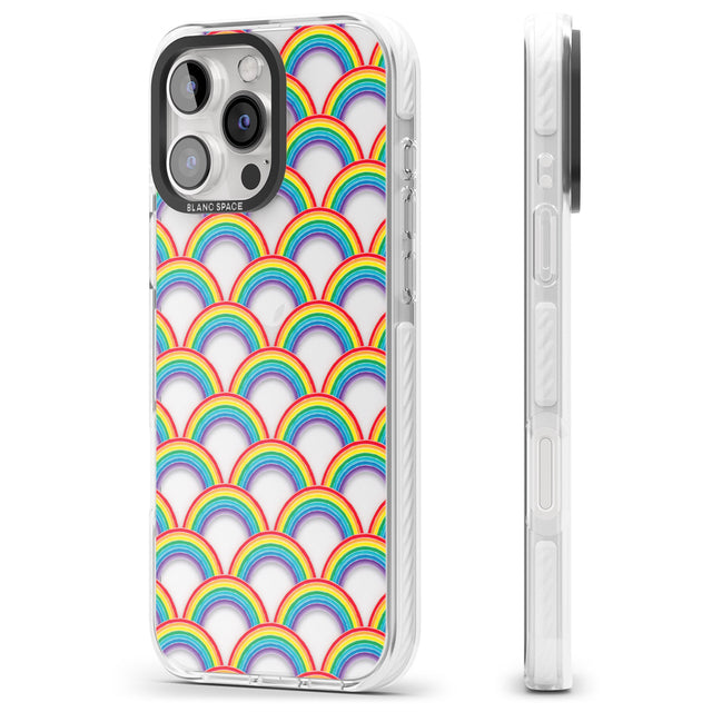 iPhone 16 Pro Max Somewhere over the rainbow Black Impact Phone Case