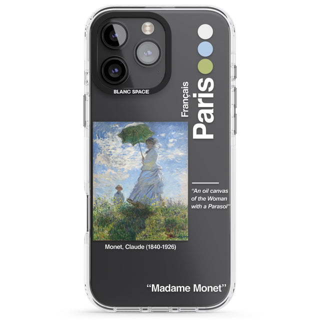 iPhone 16 Pro Max Madame Monet and Her Son Black Impact Phone Case