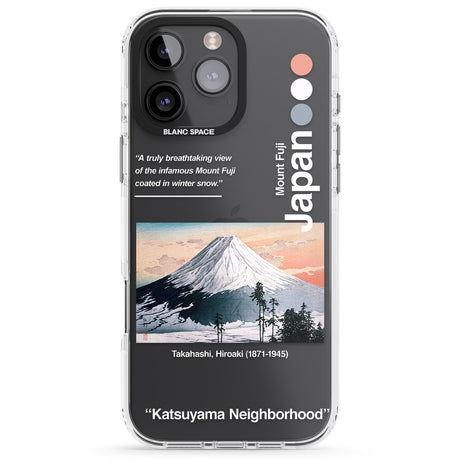 iPhone 16 Pro Max Katsuyama Neighborhood Black Impact Phone Case