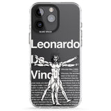 iPhone 16 Pro Max Vitruvian Man Black Impact Phone Case