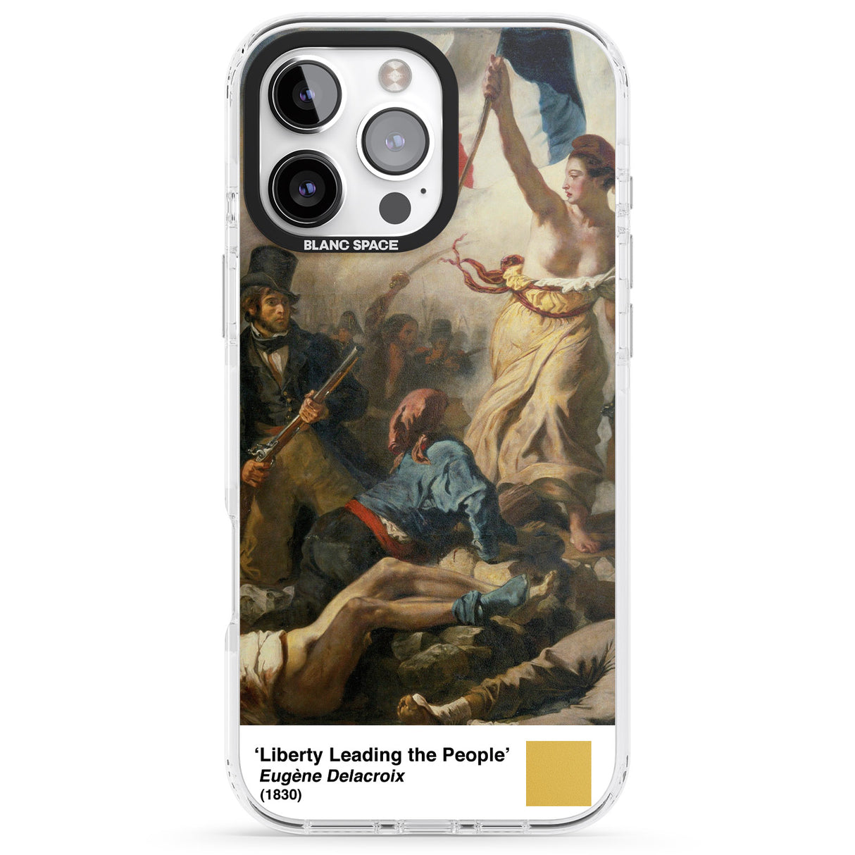 iPhone 16 Pro Max Liberty Leading the People Black Impact Phone Case