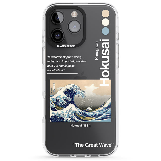 iPhone 16 Pro Max The Great Wave Black Impact Phone Case