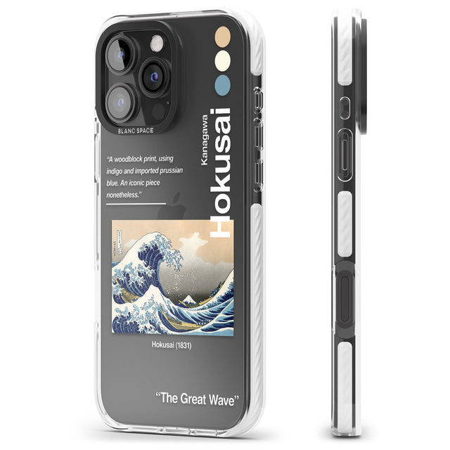 iPhone 16 Pro Max The Great Wave Black Impact Phone Case