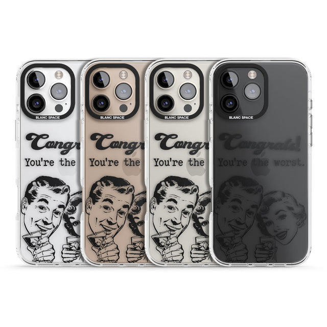 Congrats! You're the worst Impact Phone Case for iPhone 16 Pro, iPhone 16 Pro Max