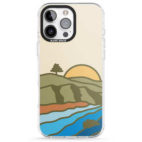 iPhone 16 Pro Max North Sunset Black Impact Phone Case