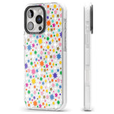 iPhone 16 Pro Max Rainbow Starburst Black Impact Phone Case