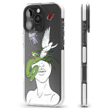 iPhone 16 Pro Max Wild Thoughts Black Impact Phone Case