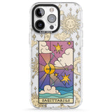 iPhone 16 Pro Max Celestial Zodiac - Sagittarius Black Impact Phone Case + Magsafe