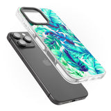 iPhone 16 Pro Max Tropical Palms Black Impact Phone Case