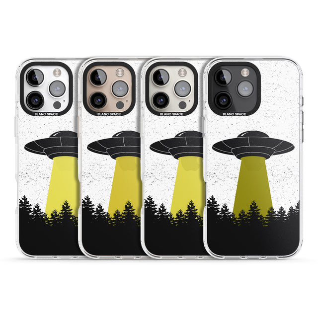 iPhone 16 Pro Max Alien Abduction Black Impact Phone Case