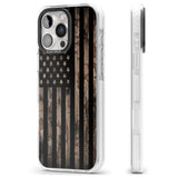 iPhone 16 Pro Max Desert Camo US Flag Black Impact Phone Case