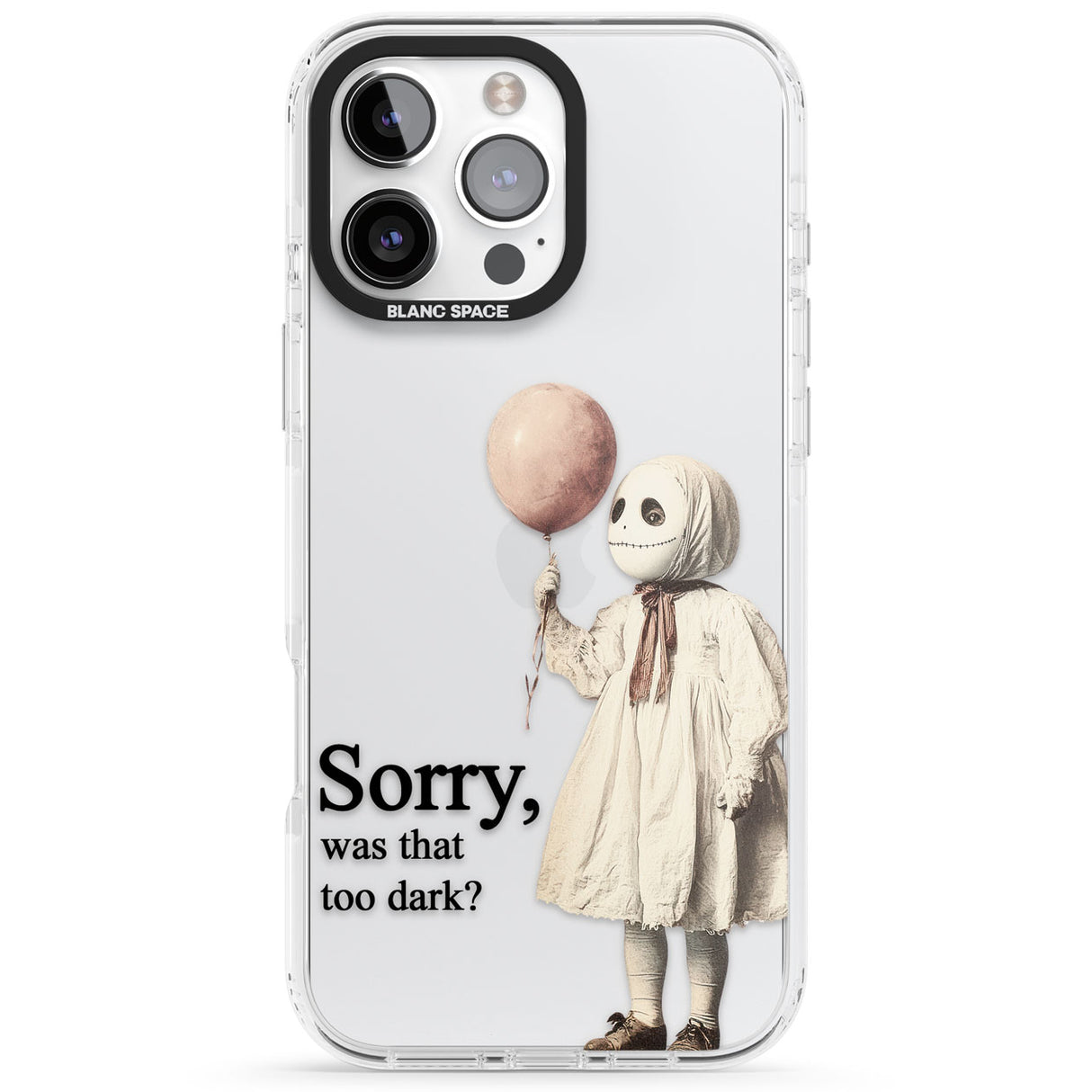 Sorry, Was That Too Dark? Impact Phone Case for iPhone 16 Pro, iPhone 16 Pro Max