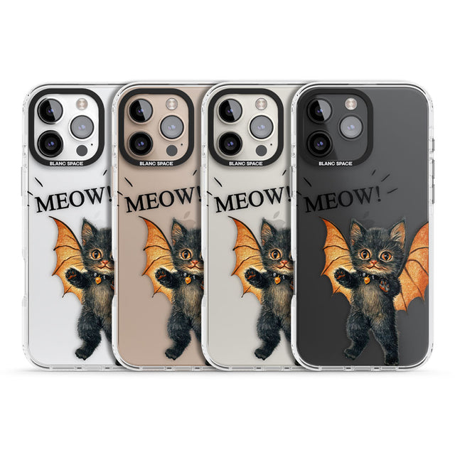 MEOW! Impact Phone Case for iPhone 16 Pro, iPhone 16 Pro Max