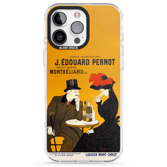 iPhone 16 Pro Max Absinthe, J.Edouard Pernot Poster Black Impact Phone Case