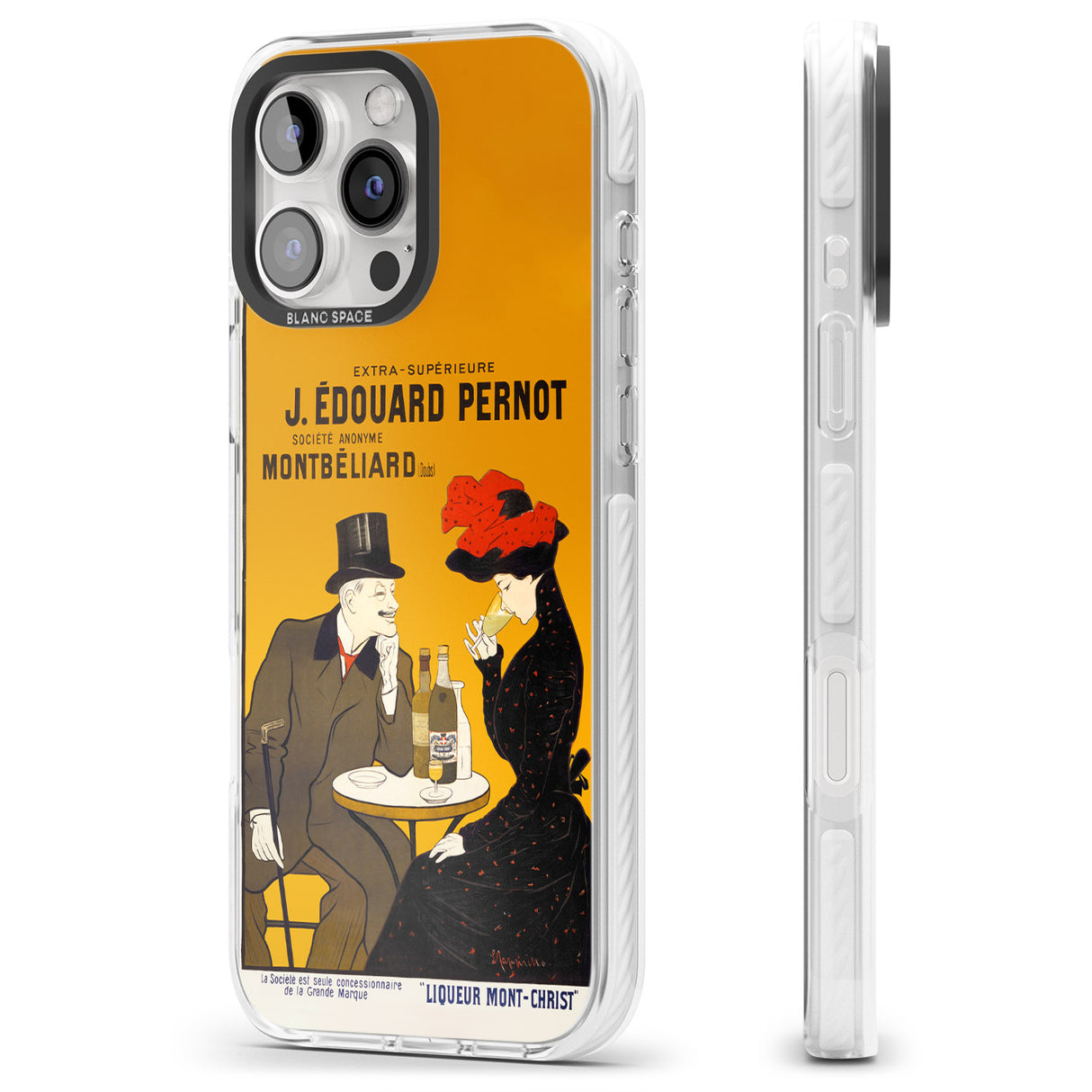 iPhone 16 Pro Max Absinthe, J.Edouard Pernot Poster Black Impact Phone Case