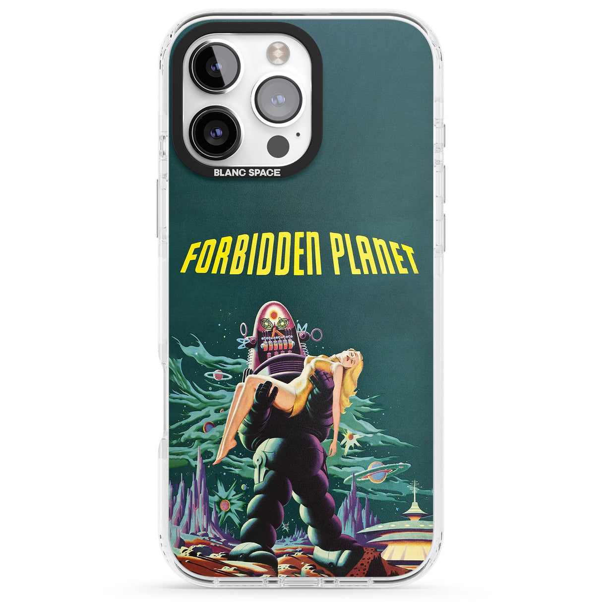 iPhone 16 Pro Max Forbidden Planet Poster Black Impact Phone Case