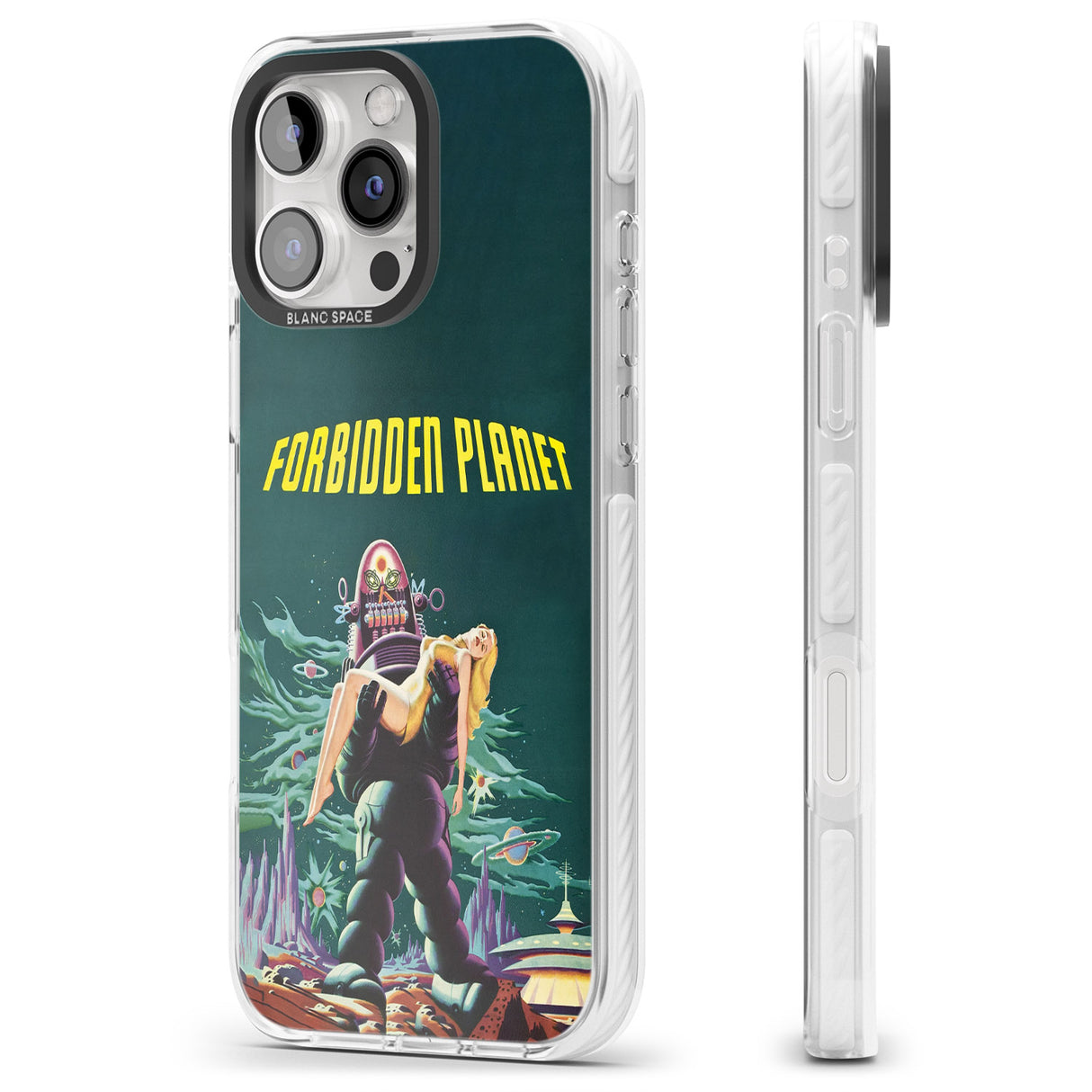 iPhone 16 Pro Max Forbidden Planet Poster Black Impact Phone Case