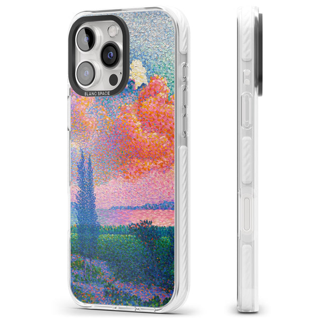 iPhone 16 Pro Max Spring's Garden Black Impact Phone Case