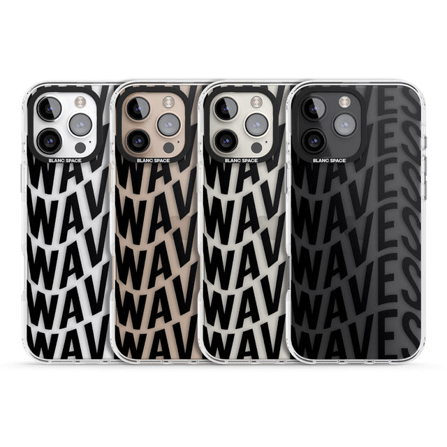 iPhone 16 Pro Max WAVES Clear Impact Phone Case + Magsafe