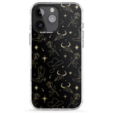 iPhone 16 Pro Max Celestial West Pattern Black Impact Phone Case