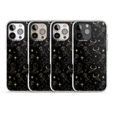 iPhone 16 Pro Max Celestial West Pattern Black Impact Phone Case