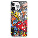 iPhone 16 Pro Max Crowd Tsunami Black Impact Phone Case