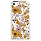 Butterfly & Bloom Autumn FloralImpact Phone Case for iPhone SE